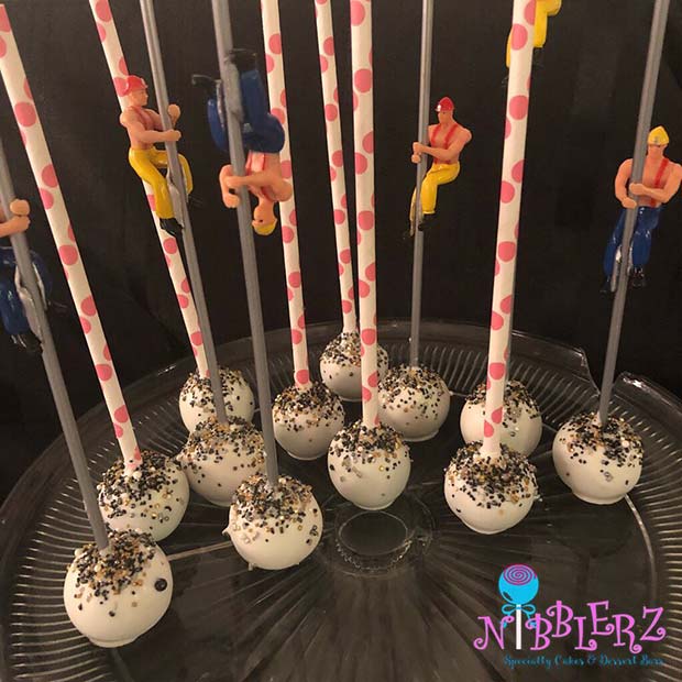 Cake Pops amusants pour un enterrement de vie de jeune fille