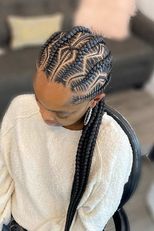 Πλεκτά Cornrow