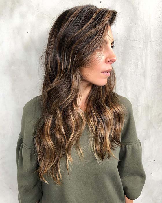 Dark Caramel Highlights