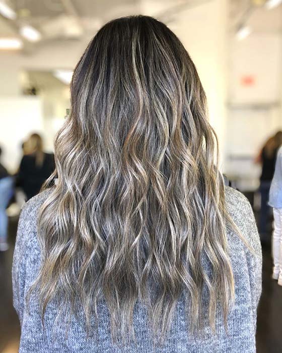 Dark Blonde Highlights