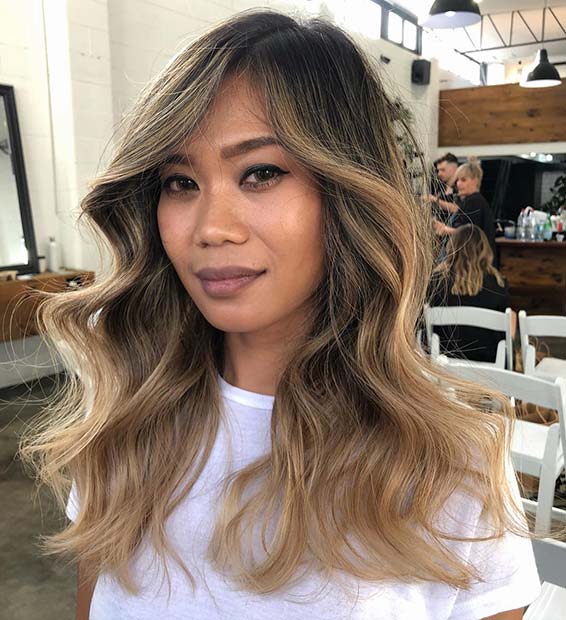 Mèches Glam Caramel Blonde