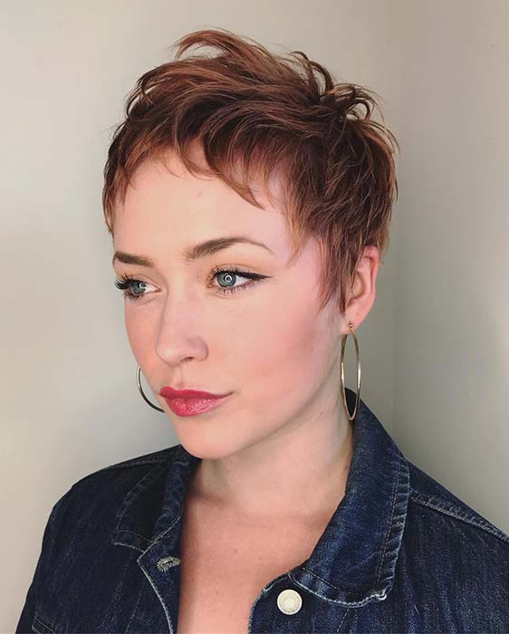 מרקם Pixie Cut