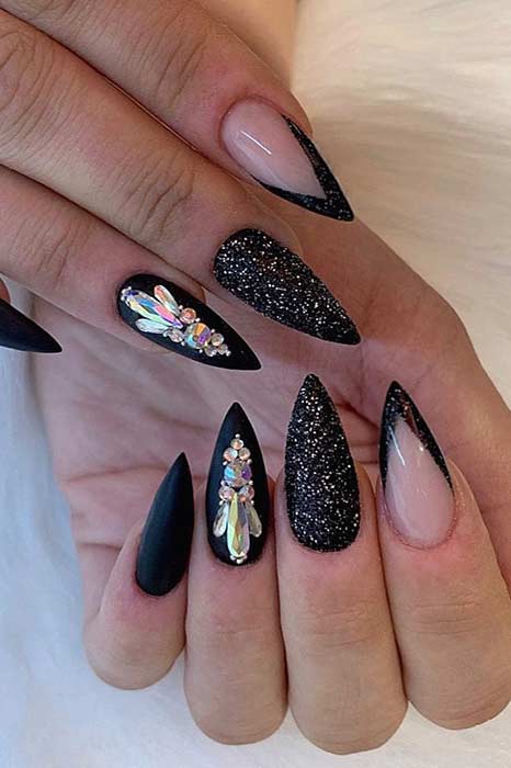 Conception d'ongles Stiletto chic