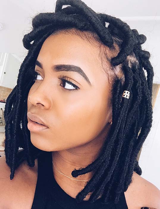 הסרוגה Faux Locs בוב