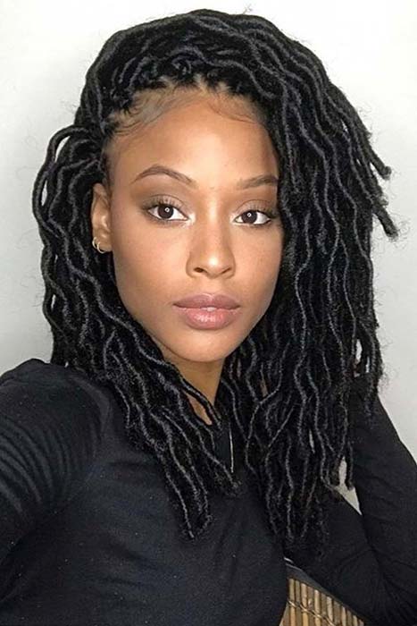 Faux Locs au Crochet Ondulés