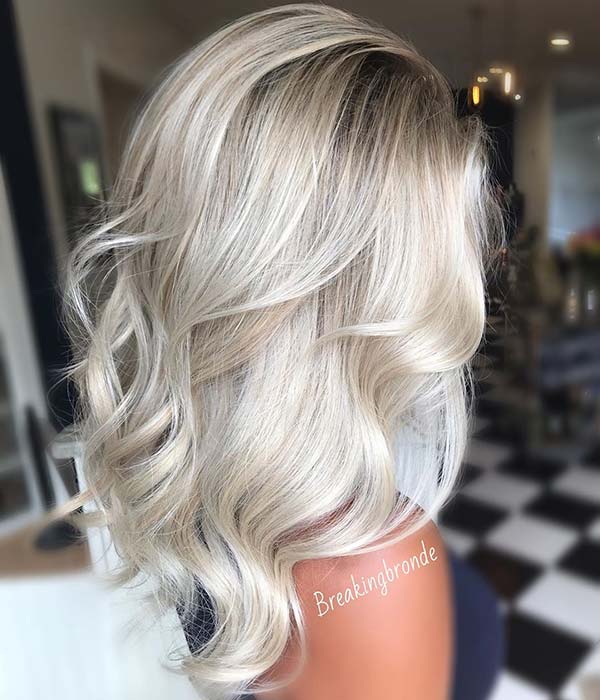 Ice Blonde Hair Hair Idea