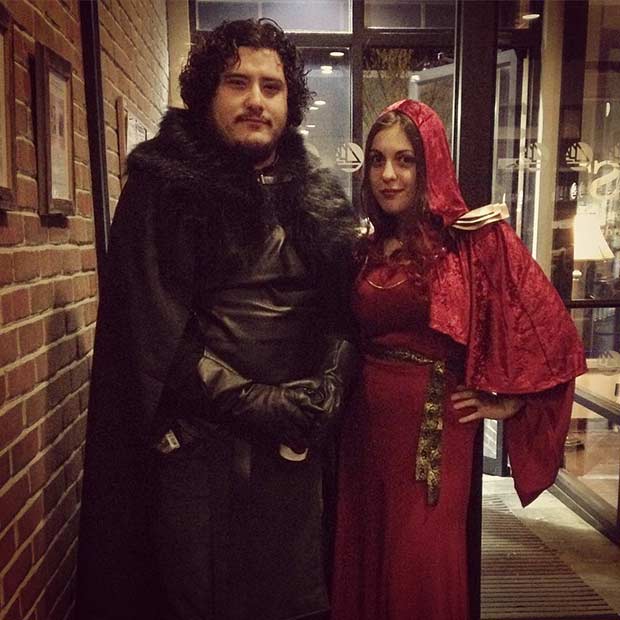 Idée de costume d'Halloween pour couple Game of Thrones