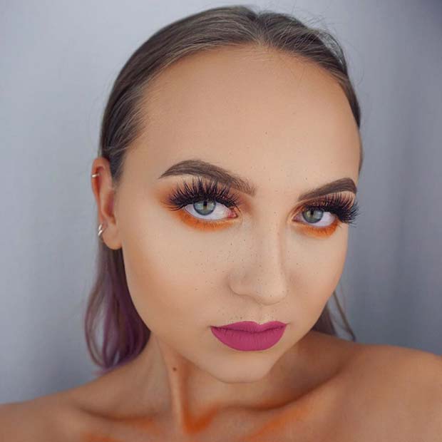 Maquillage inspiré d'Halloween pour des looks de maquillage d'Halloween faciles et de dernière minute