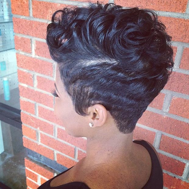 Faux Hawk pour cheveux courts