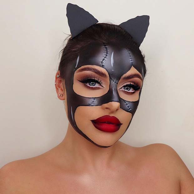 Maquillage Catwoman