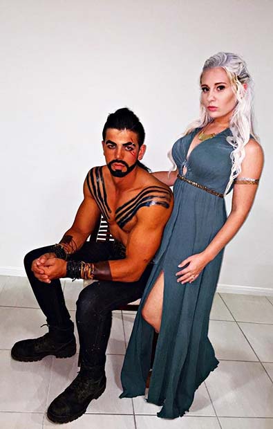 Game of Thrones Couple for Halloween Costume Ideas for Couples