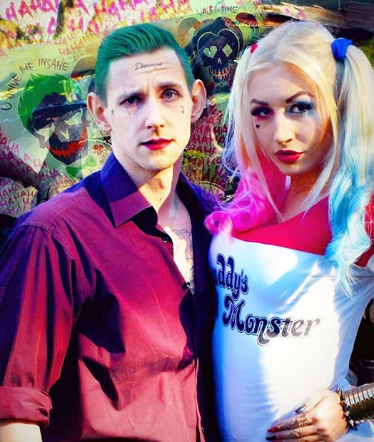 Harley Quinn and the Joker for Halloween Costume Ideas for Couples