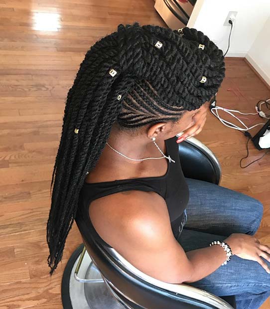 Mohawk Marley Twists