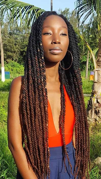 Long Ombre Marley Twists