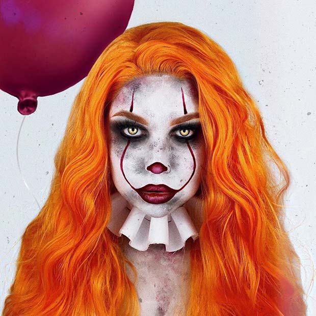 Τρομακτικό μακιγιάζ Pennywise