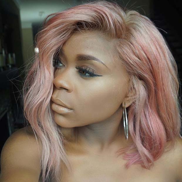 Rose Gold Hair Idea