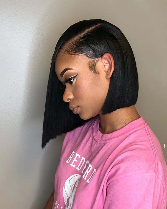 Trendsetting Blunt Cut Bob