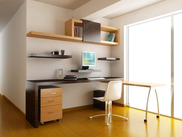 Bureau à domicile de mobilier minimal