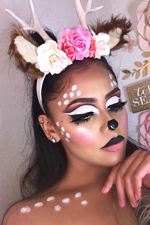 Idée de maquillage Halloween sexy