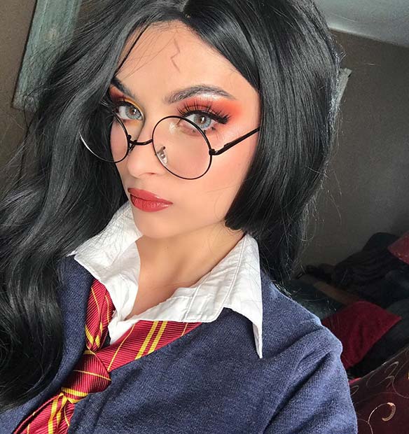 Maquillage inspiré de Harry Potter pour les femmes
