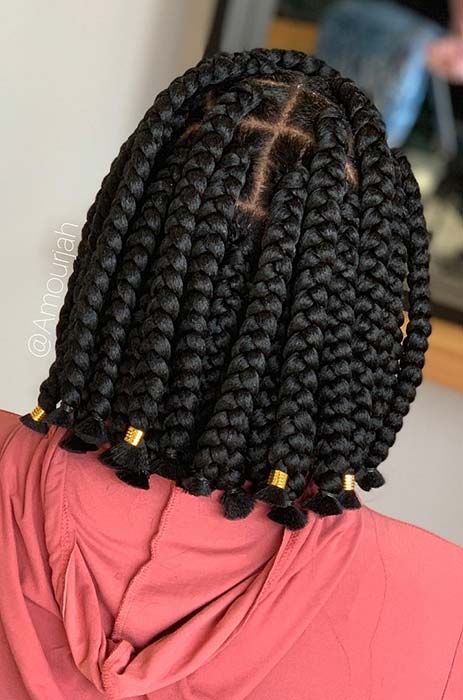 Tresses Bob Box Courtes