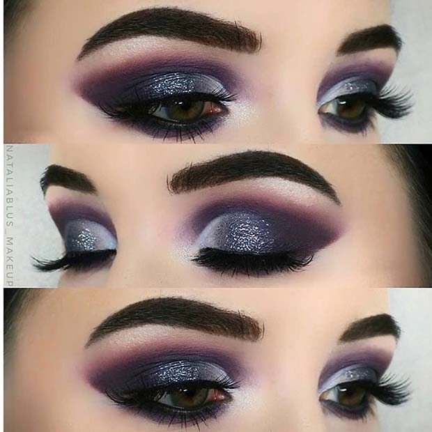 Regard Smokey Eye Glitter Violet