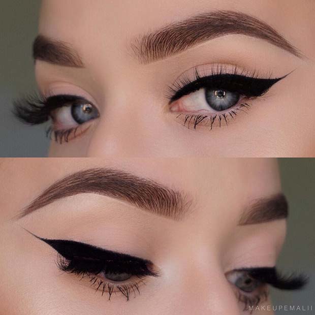 Maquillage Eyeliner Noir Chic