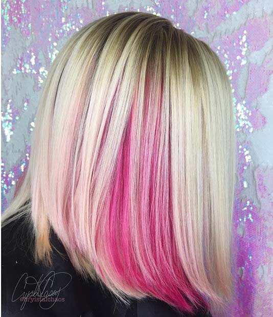 Τολμηρά, ροζ και ξανθά καλοκαιρινά μαλλιά