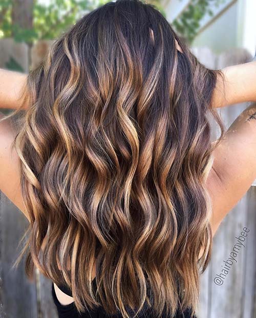 Caramel Balayage για το καλοκαίρι