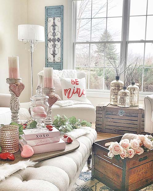 Idée de décoration chic pour la Saint-Valentin