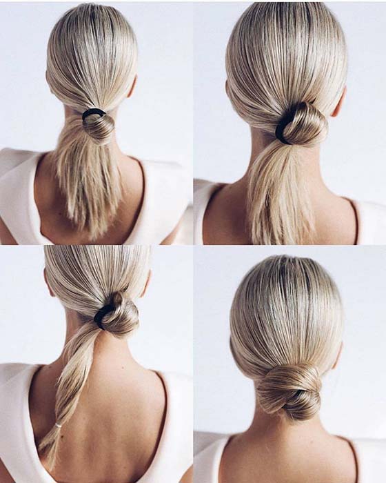 Tutoriel de chignon mignon et facile