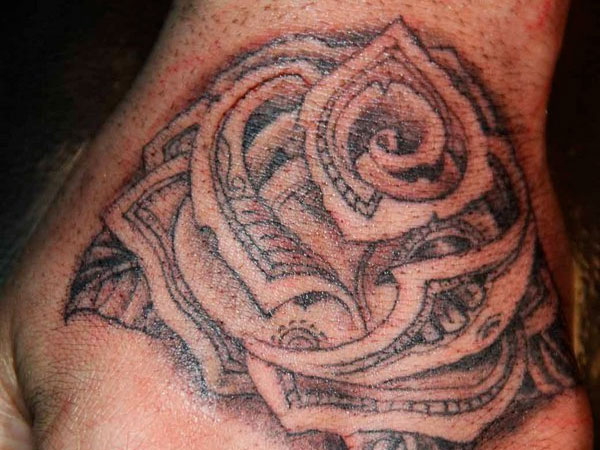 Tatouage de la vieillesse de l'argent