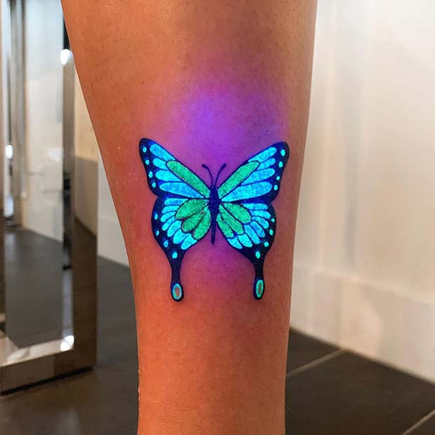 Superbe idée de tatouage de papillon