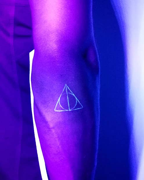 Magical Deathly Hallows Tattoo