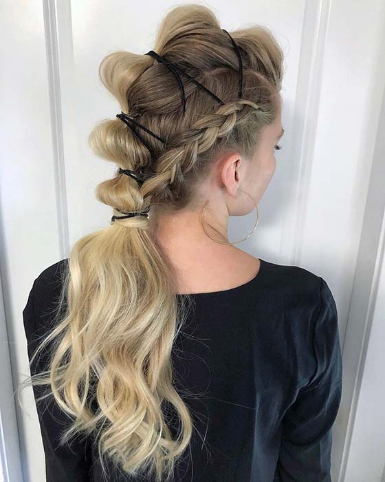 Edgy Formal Hair Idea