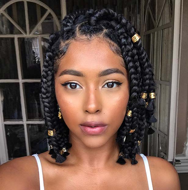 Chunky Braided Bob