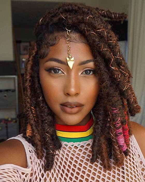 Chunky Crochet Dread Bob