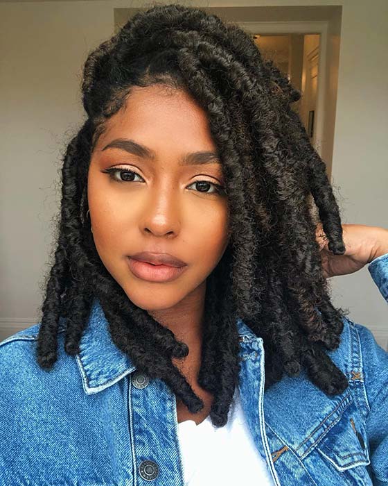 Chic και Short Crochet Dreads