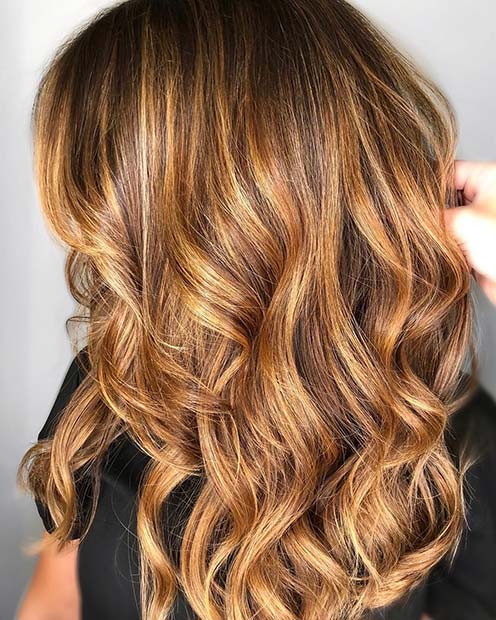 Light Caramel Winter Winter Hair Idea