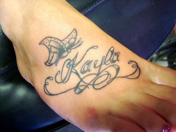 Butterfly Kayla Tattoo