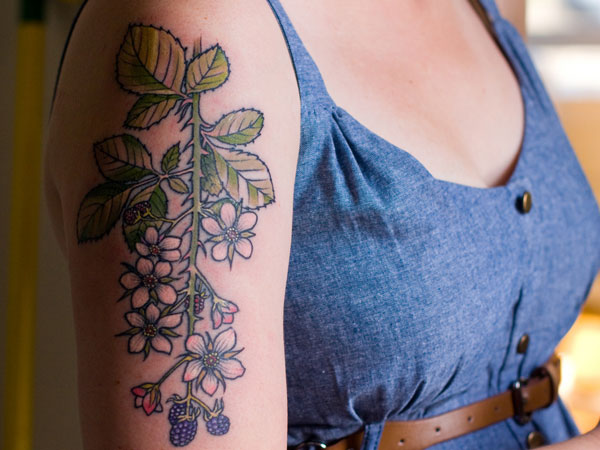 Τατουάζ με φύλλα