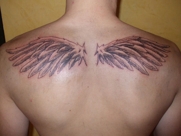 Tatouage Ailes De Dos