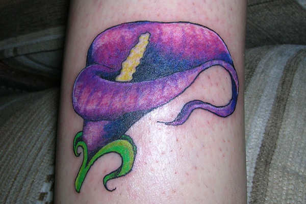 Mon tatouage Calla Lilly