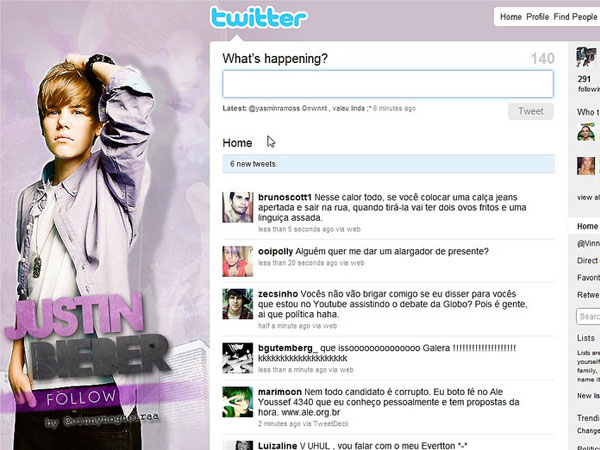 Twitter Bieber