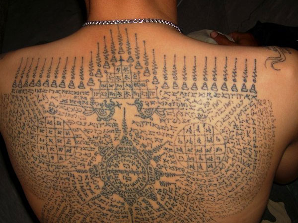 Βουδιστικό σενάριο τατουάζ