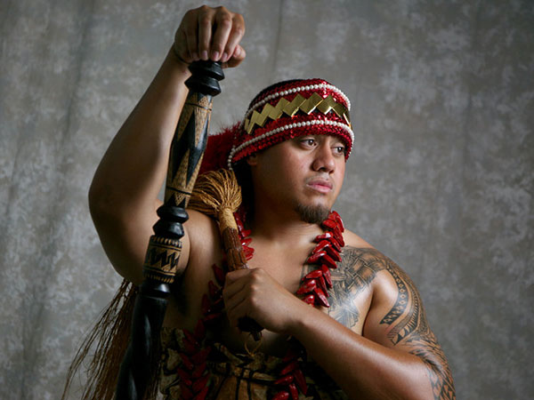 Cool Tattooed Samoan Guy