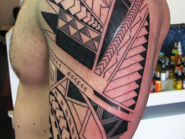 Samoan Arm Tattoo