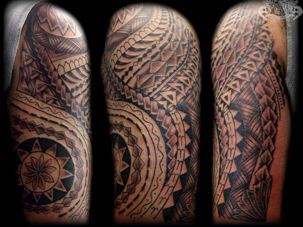 Samoan Sleeve Tattoo