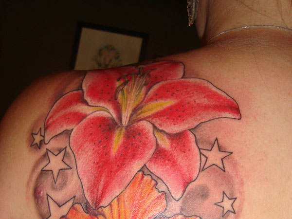 Tatouage Fleur Amour