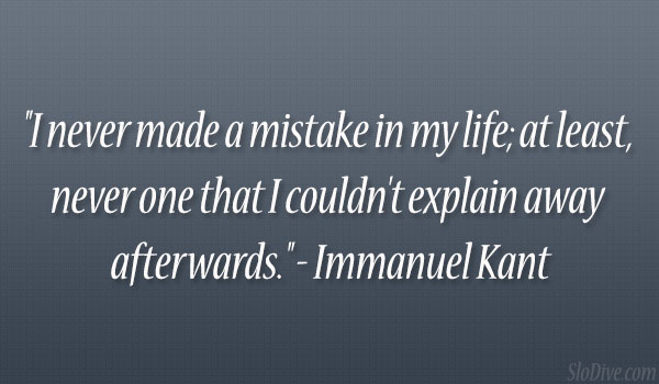 Απόσπασμα Immanuel Kant